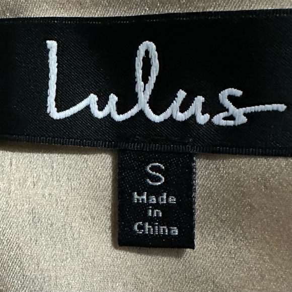 Lulus Strappy Sleeveless Tanis Beige Glitter Dot Print Skater Mini Dress - Picture 9 of 10